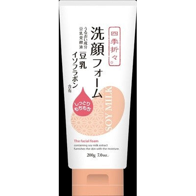 熊野油脂四季折々 豆乳異黃酮 潔面泡沫（潔面／卸妝）