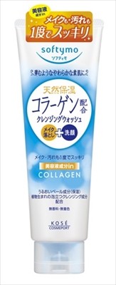 KOSE CosmeportSoftymo 天然保濕 雙重膠原蛋白 卸妝潔面乳