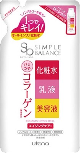 Simple Balance 彈潤亮澤化妝水（補充裝）