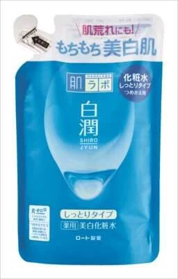 Rohto肌研 白潤 藥用美白化妝水（滋潤型）補充裝