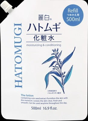 熊野油脂麗白 薏仁 化妝水 補充裝