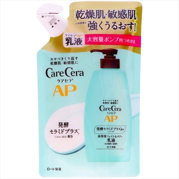RohtoCareCera AP 面部及身體乳液 大容量 補充裝