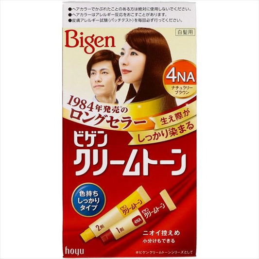 Bigen 面霜染髮膏 4NA 自然啡色（遮白髮用）