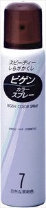 Bigen 染髮噴霧 7 自然黑褐色（遮蓋白髮用）