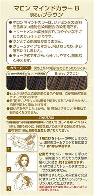 Marron Mind Color B 亮啡色（染髮劑／遮白髮用）