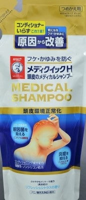 RohtoMediQuick H 頭皮醫療洗髮水 補充裝