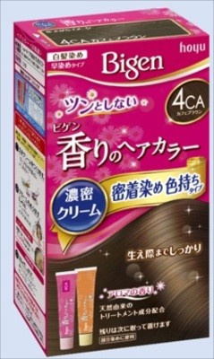 Bigen 香氛染髮面霜 4CA 咖啡啡色（遮白髮用）