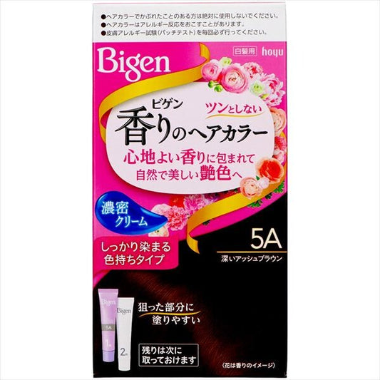 Bigen 香氛染髮面霜 5A 深灰啡色（遮白髮用）