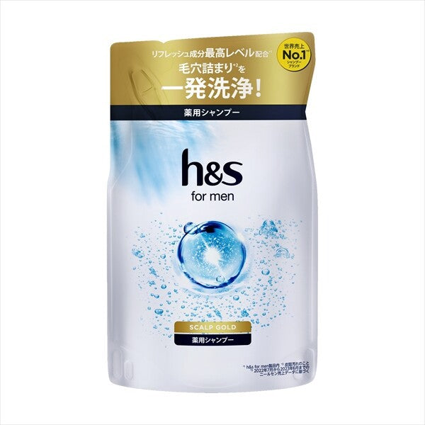 販売終了h&s for men 頭皮黃金護理洗髮水 補充裝 300毫升