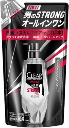 CLEAR 男士全效二合一洗髮水 補充裝洗髮水