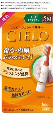CIELO EX 乳霜染髮劑 5M 深摩卡啡（遮蓋白髮用）