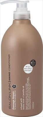 熊野油脂Salon Link 氨基酸修護山茶花護髮素（護髮素／潤髮乳）