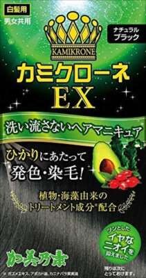 加美乃素本舗KAMICLONE EX 自然黑染髮膏（遮蓋白髮用）