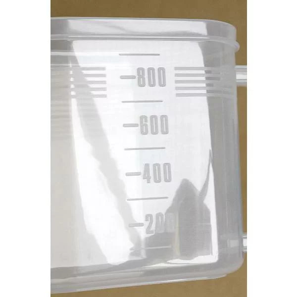 Nakaya Shikkari Pack L 1L Food Storage Container with Handle (Made in Japan)