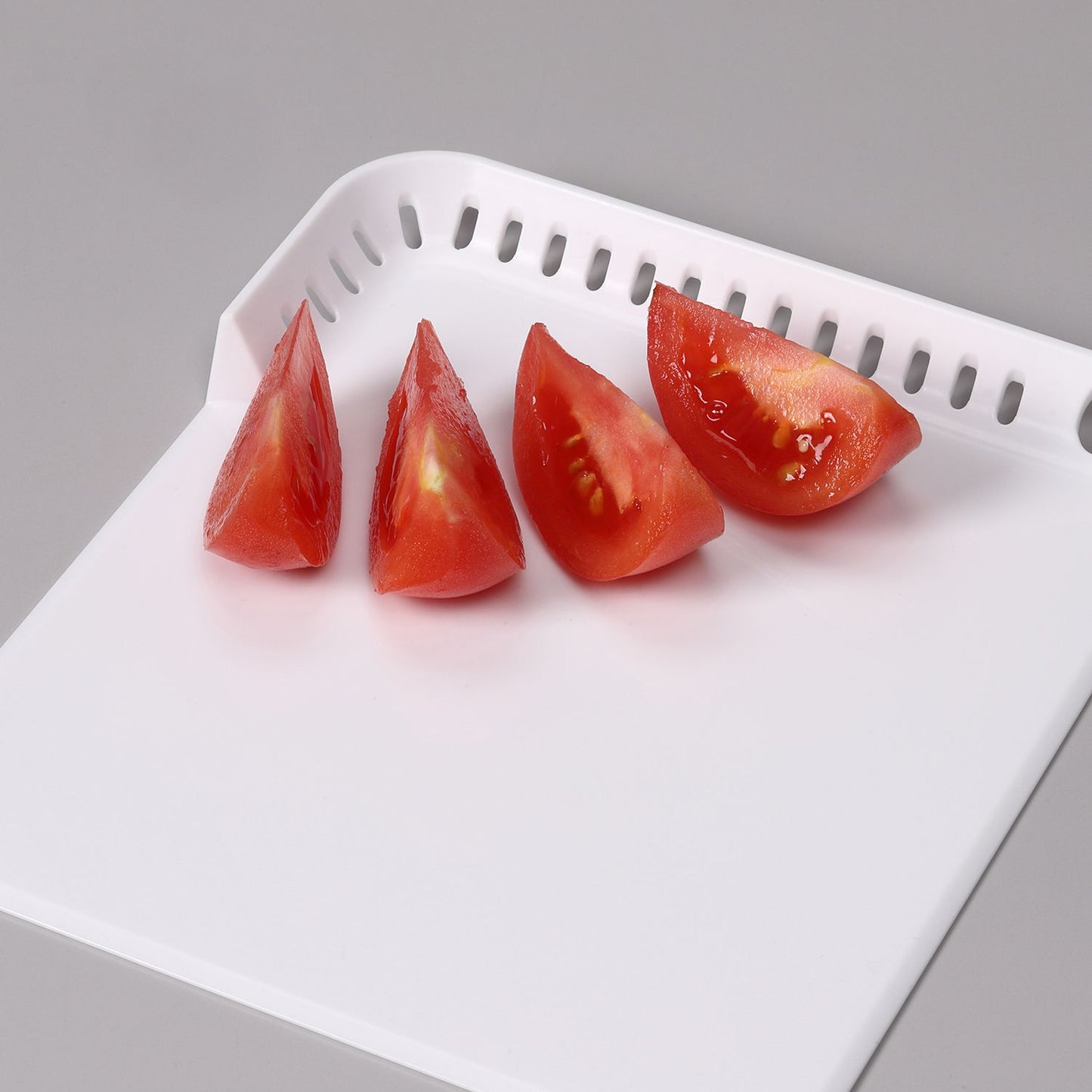 KOKUBO Mini Cutting Board with Draining Edge (Made in Japan)